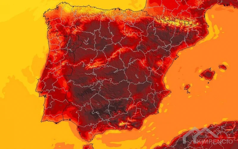 Temperatuurrecords Spanje in maand april