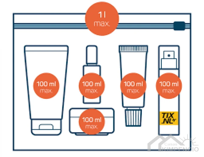 Strengere regel vloeibare producten in handbagage