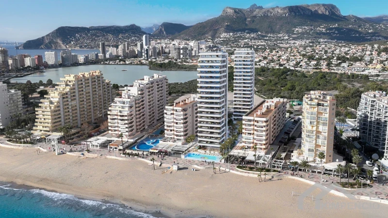 Nieuwbouw met zeezicht in Calpe vanaf 2027