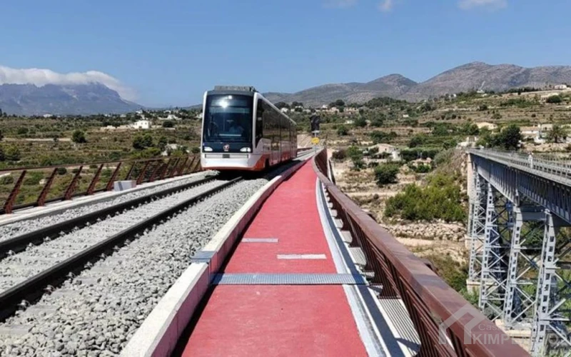 Kusttram Denia naar Calpe