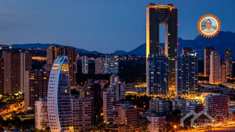 Benidorm skyline 