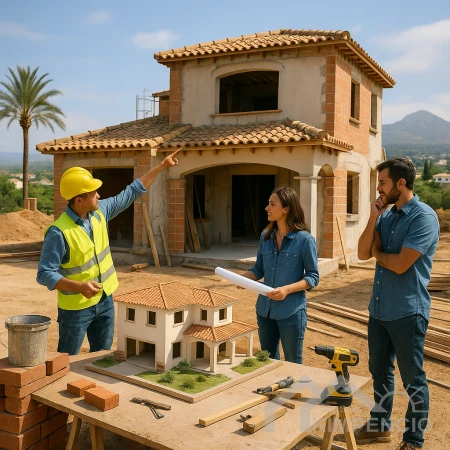 Op maat te bouwen woning in Spanje off-plan