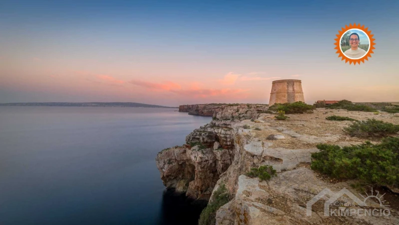 punta prima zonsondergang