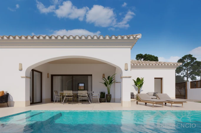 Foto van Alma Luxe Spaanse kustvilla met zwembad bij strand