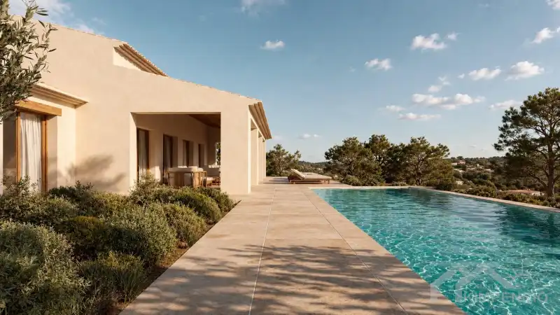Foto 3 van Villa in Benissa met groot perceel en zwembad