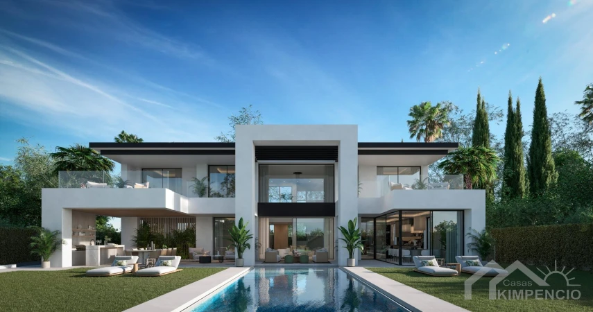 Foto 3 van Luxe 4-slaapkamer villa in Estepona