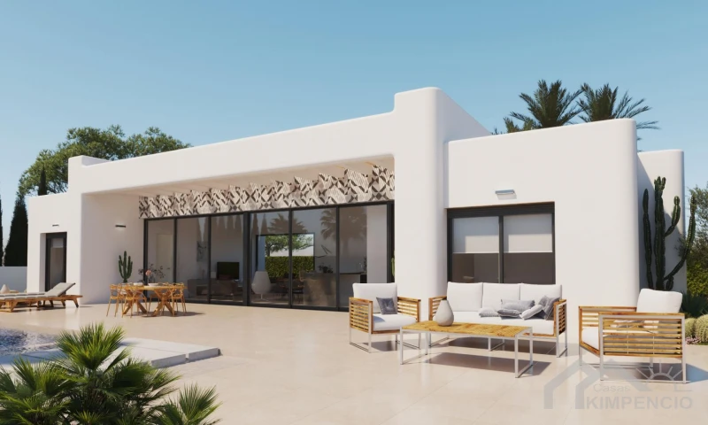 Villa in Ibiza stijl