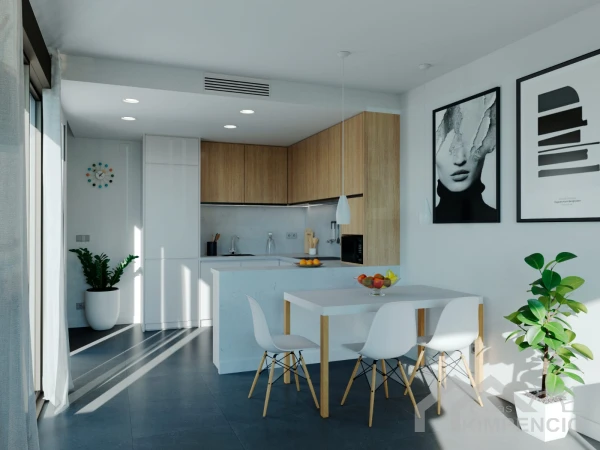 Gelijkvloers appartement met parking Marvic II