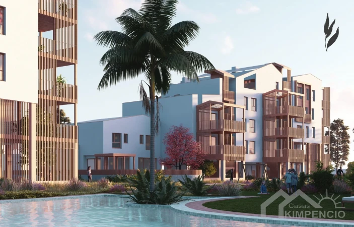 Luxe appartement  in El verger 400 van het strand