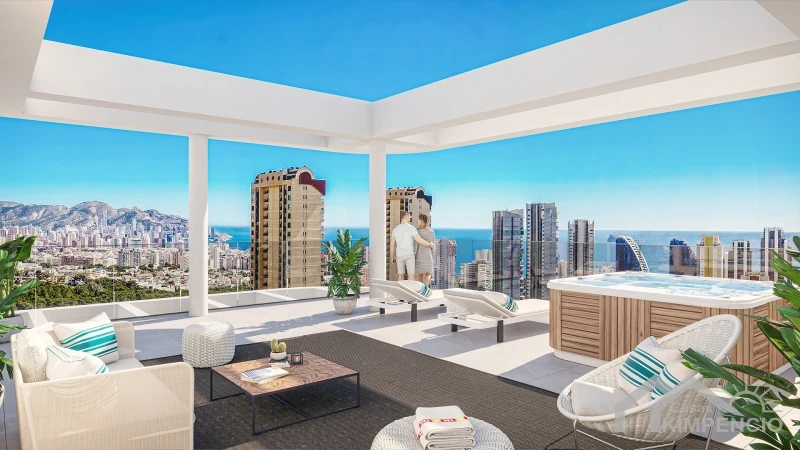 Luxueuze penthouse Eagle Tower in Benidorm