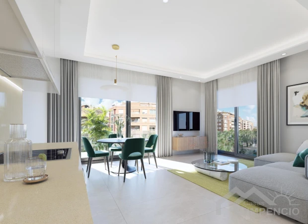 Foto 4 van Penthouse met terras in residentie Edificio Olas