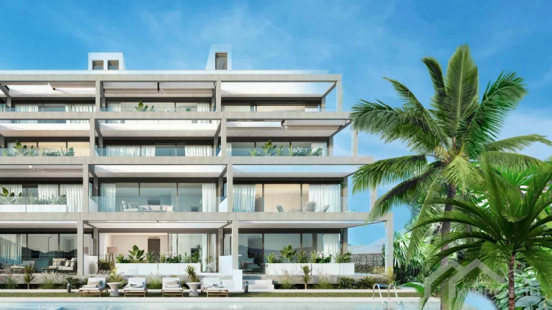 Penthouse met zeezicht in Mar de Cristal