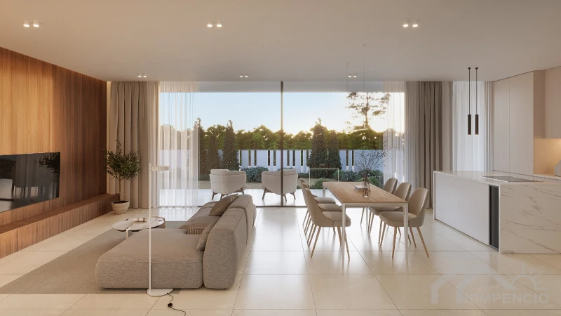 Modern appartement in residentie Puerto Azul