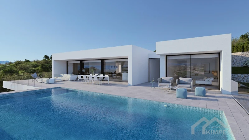 Luxe villa infinity zeezicht in  Cumbre del Sol