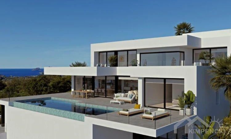 Luxe villa Isla met zeezicht in  Cumbre del Sol