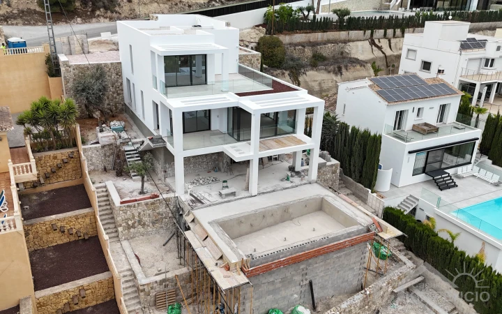 Luxe villa in Calpe met zeezicht en infinity pool