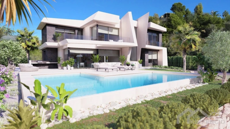 Luxe villa met zeezicht op enorm perceel
