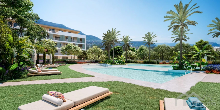 Penthouse met terras in residentie Nerva