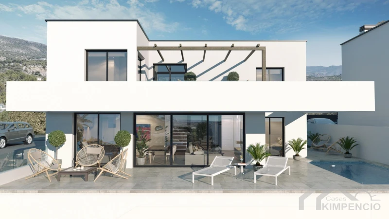 Golf Piug Campana villa in Finistrat