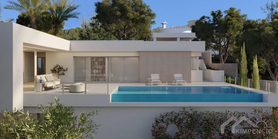 Villa met luxe en sereniteit met uitzicht op zee