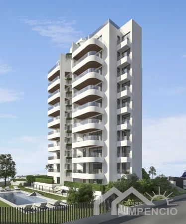 Appartement op tussenverdieping met terras