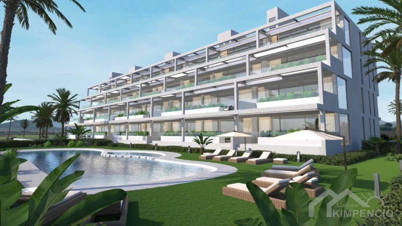 Gelijkvloers appartement in Mar de Cristal