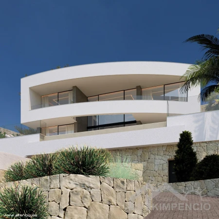 Gran sol. Luxe villa met zeezicht in Calpe