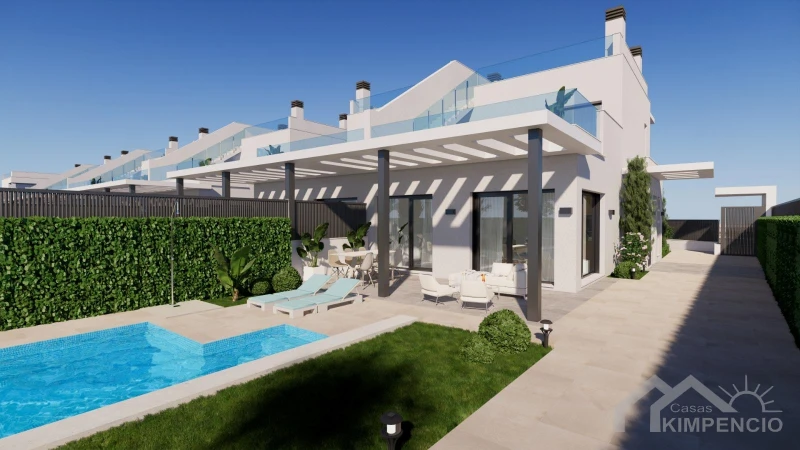 Luxe nieuwbouw villa aan zee in Los Alcázares