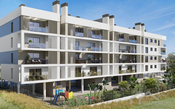 Penthouse met dakterras in residentie Aborda
