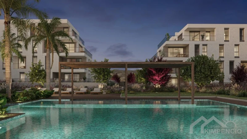 Appartement met terras in residentie Palmia