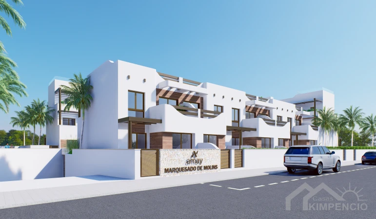 Gelijkvloerse woning op 150 meter van het strand
