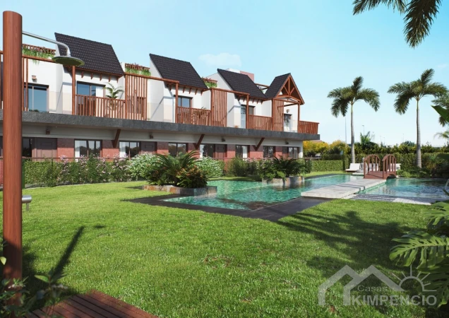 Gelijkvloers appartement met tuin in Nuad Thai