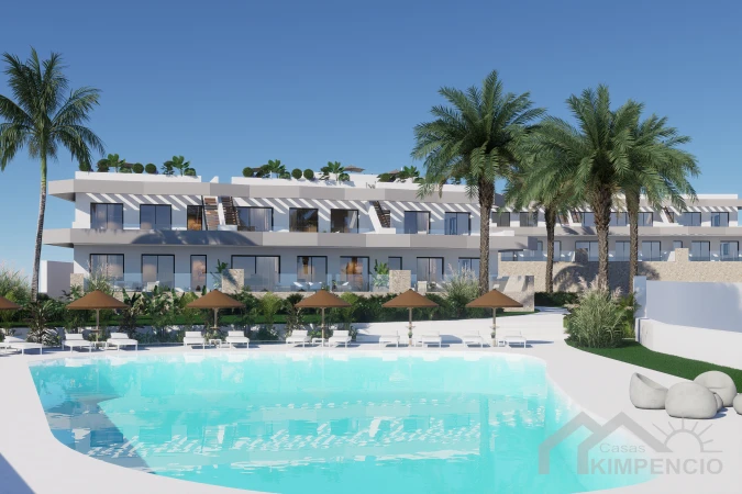 Penthouse met solarium in Luz 2