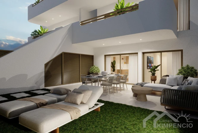 Gelijkvloerse bungalow met groot terras