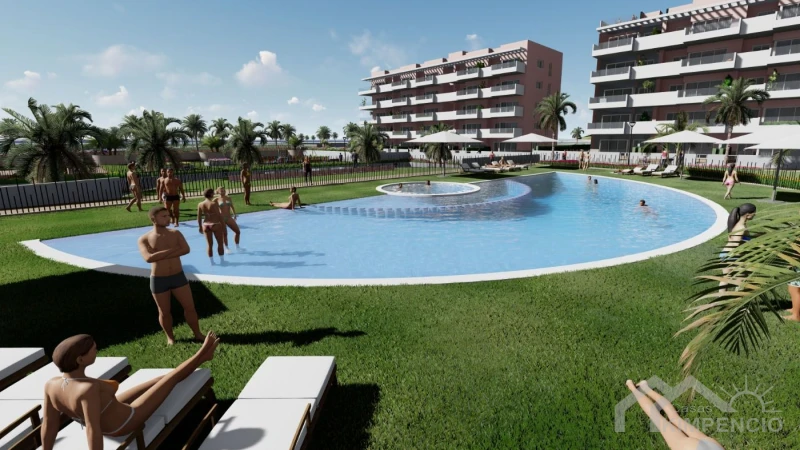 Gelijkvloers appartement in Vista Azul