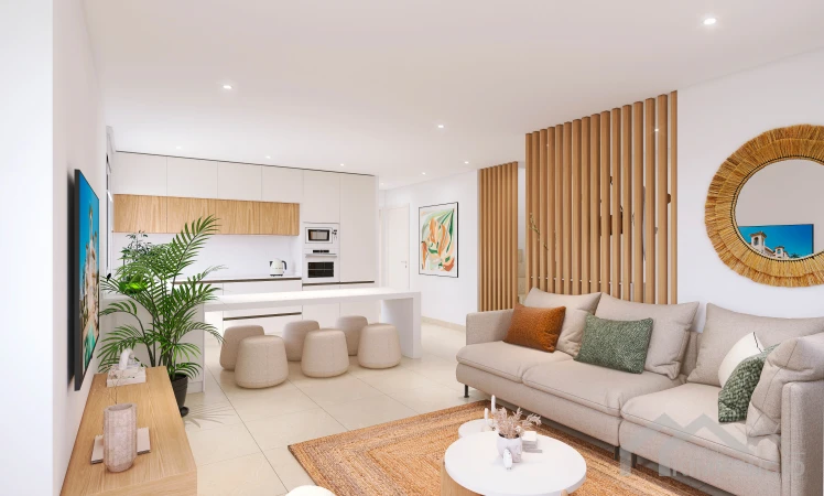 Foto 2 van Hoekwoning met solarium en meubelen inbegrepen