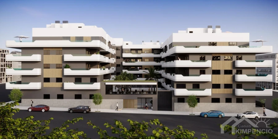 Modern 1-slaapkamerappartement in Santa Pola