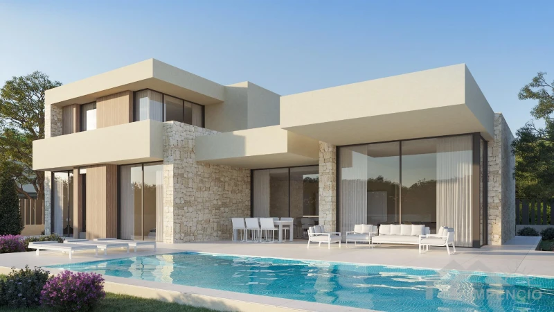 Stijlvolle 3-slaapkamer villa 900m van Dénia