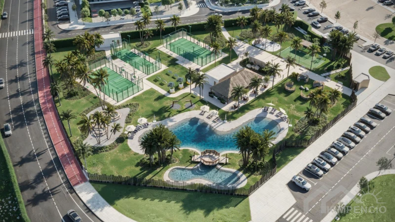 Gelijkvloerse villa met solarium in hartje Murcia