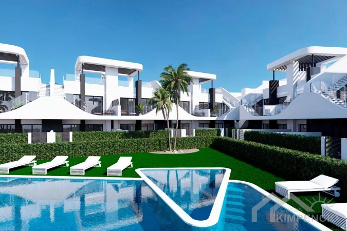 Gelijkvloers appartement met tuin in Saito