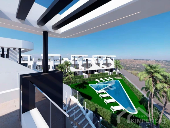 Penthouse met solarium in residentie Saito