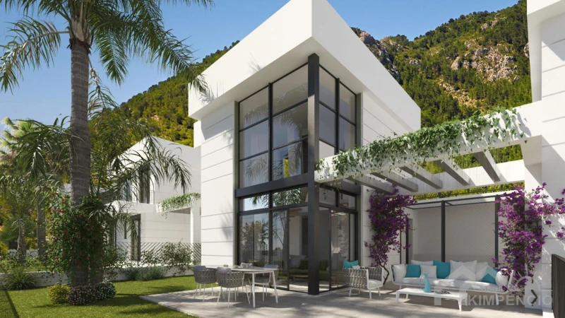 Gloednieuwe vrijstaande villa met uitzicht op zee