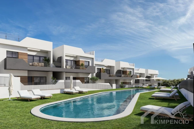 Gelijkvloerse hoekwoning in residentie Samsara