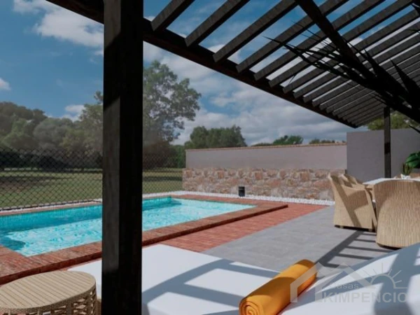 Gelijkvloerse woning met privézwembad op golf