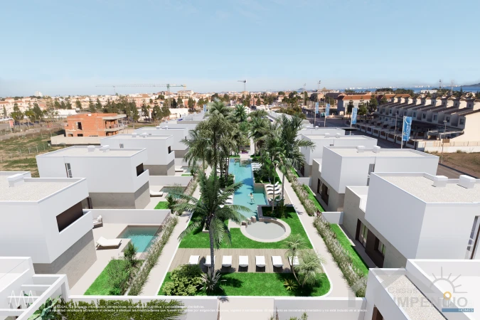 Gelijkvloers appartement met tuin in Serena Costa