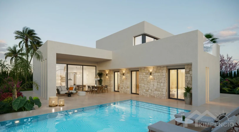 Stone 4 - Luxe villa met 4 slaapkamers in Aspe!