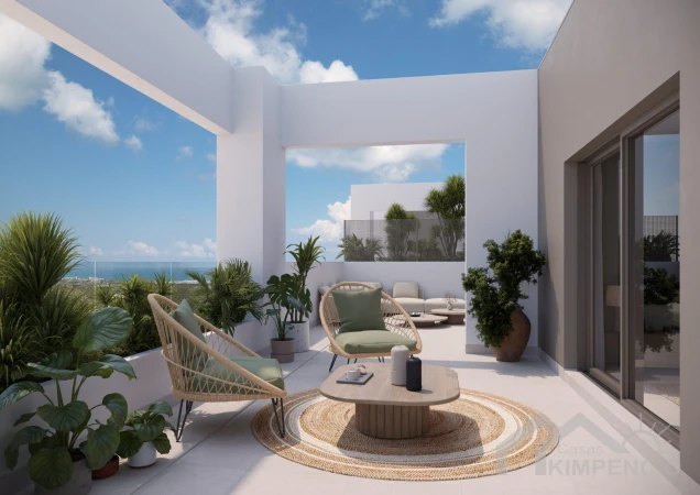 SWING GOLF 2-slaapkamer penthouse in Pulpí