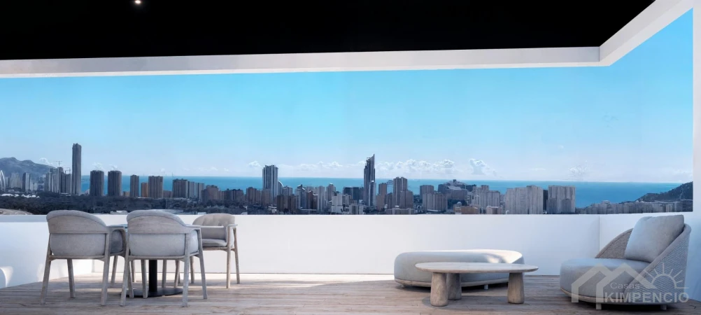 My White Resort: penthouse met solarium