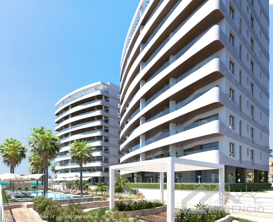 1ste-lijn zeezicht appartement met balkon- model K