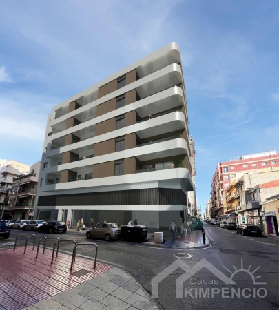 Modern penthouse , centrum Santa Pola met zeezicht